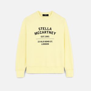 Stella McCartney 23 Obs オーガニック コットン スウェットシャツ イエロー