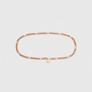 Stella McCartney White Falabella Chain Belt