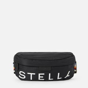 Stella McCartney Schwarz Gürteltasche mit Stella-Logo
