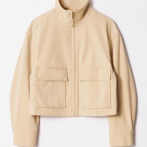 & Other Stories Natural Patch-Pocket Jacket