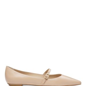 Stuart Weitzman Schoenen ,Emilia Mary Jane Flat in het Naturel