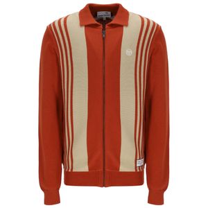 Sergio Tacchini Red Cipri Knit Cardigan for men