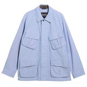 Barbour Blue Oxford Jungle Casual Jacket for men