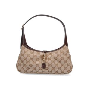 Gucci White Shoulder Bag "Jackie Slim"