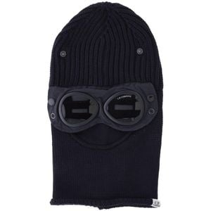 C P Company Blue C. P. Company Knitted Balaclava With Goggles for men