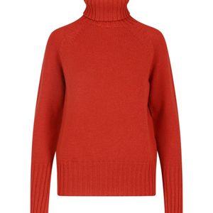 Drumohr Red Merino Wool Sweater