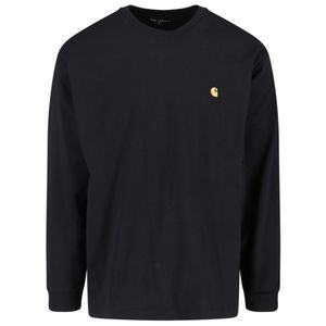 Carhartt Blue Long Sleeve Graphic T-Shirt for men