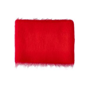 MM6 by Maison Margiela Red Mohair Neck Warmer