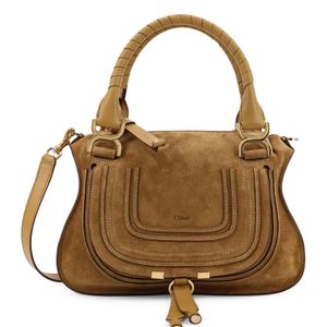 Chloé Brown Marcie Small Leather Bag