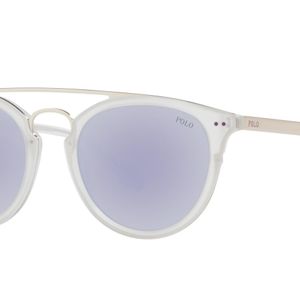 Polo Ralph Lauren White Polo Phantos Sunglasses for men