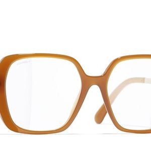 Chanel Black Sunglass Square Eyeglasses Ch3462