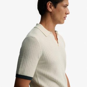 Superdry Natural & Co Johnny Collar Knitted Polo Shirt for men