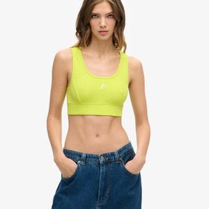 Superdry Green Code Surplus Crop Top
