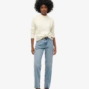 Superdry Blue & Co Mid Rise Straight Leg Jean