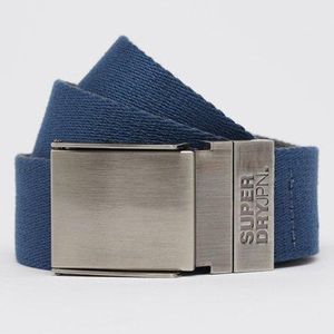 Cinturón de lona reversible Superdry de hombre de color Azul