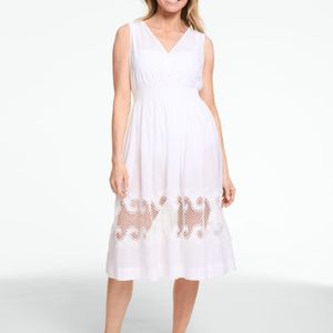 Aqua Club White Wave Lace Beach Dress