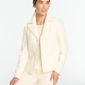 Talbots Natural Berkshire Fitted Jacket
