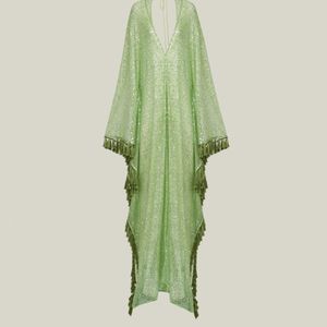 ‎Taller Marmo Green Absolutely Ooo Kaftan
