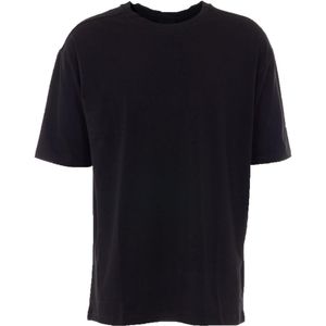 Thom Krom Black Cotton T-Shirt for men