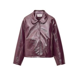 Ba&sh Purple Meelos Jacket