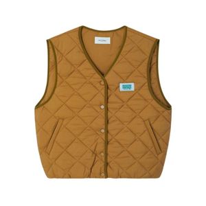 American Vintage Brown Yup Quilted Gilet