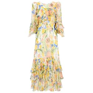 Queen of Archive Yellow Eleanor Dress