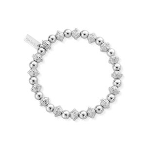 ChloBo Metallic Fearless Bead Bracelet