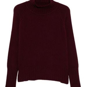 Be You Purple Cashmere Turtle-Neck Sweater