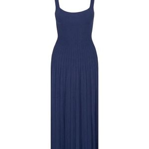 Staud Blue Ellison Dress