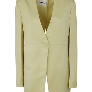Jil Sander Green Tailor Single Breasted Jacket
