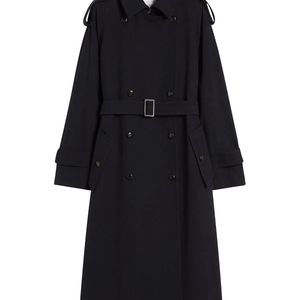 Max Mara Black Trench Sure