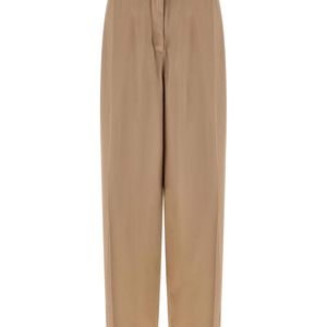 Fabiana Filippi Natural Liquid Satin Pants