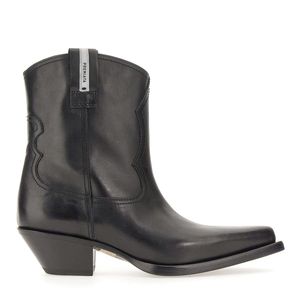 Premiata Black Cowboy & Biker Boots