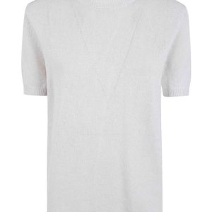 Studio Nicholson White Short Sleeve Top