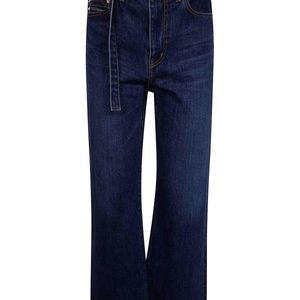 Sacai Blue Boot Cut Denim Pants