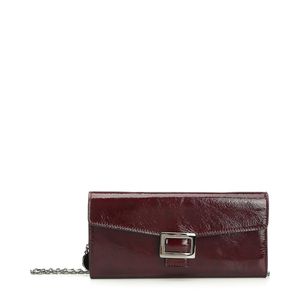 Roger Vivier Purple Belle Vivier Wallet