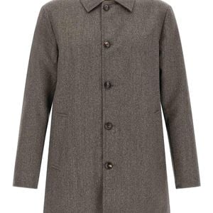 Pal Zileri Grey Reversible Waterproof for men