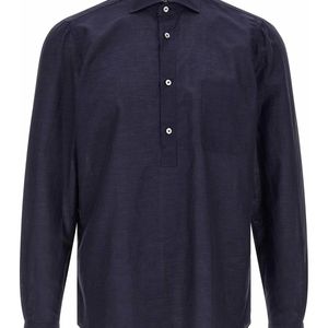 Finamore 1925 Blue Port Blouse for men