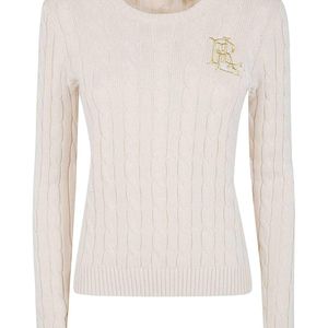 Ralph Lauren Natural Montiva Long Sleeve Pullover