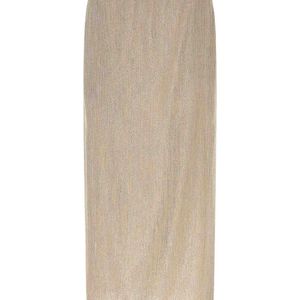 Peserico Natural Lam Thread Skirt