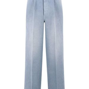Marni Blue Cotton Trousers for men