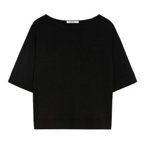 Max Mara Schwarz U-Boot-Pullover