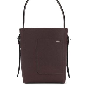 Valextra Purple Small Bucket Bag