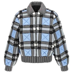 RAXXY Blue 3D Down Jacket for men