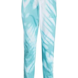 BLUE SKY INN Blue Logo-Embroidered Cotton Track Pants for men