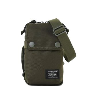 Porter-Yoshida and Co Green Flap Shoulder Bag for men