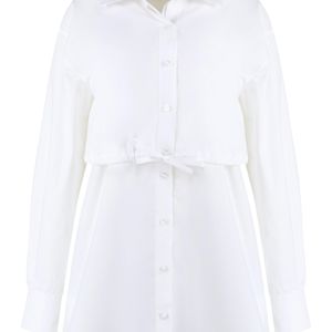 Alexander Wang White Cotton Shirtdress Dress