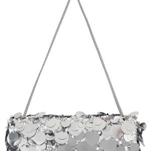 Rabanne Metallic Shoulder Bag With Sequins