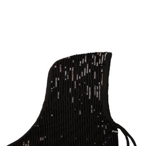 Pinko Black Balaclava With Adjustable Straps