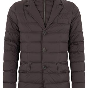 Herno Brown Slim Fit Down Jacket for men